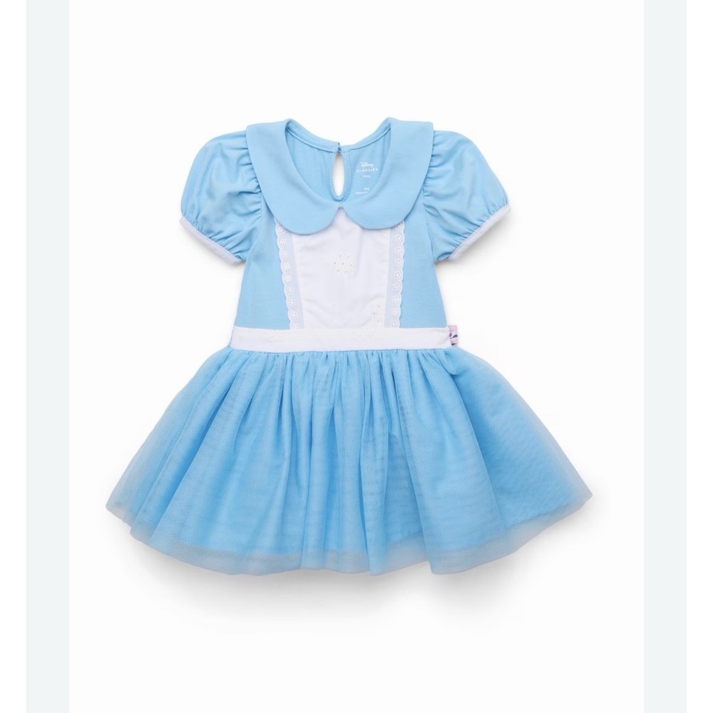 Disney Alice In Wonderland Blue Tutu Costume Dress Size 18 Months Halloween